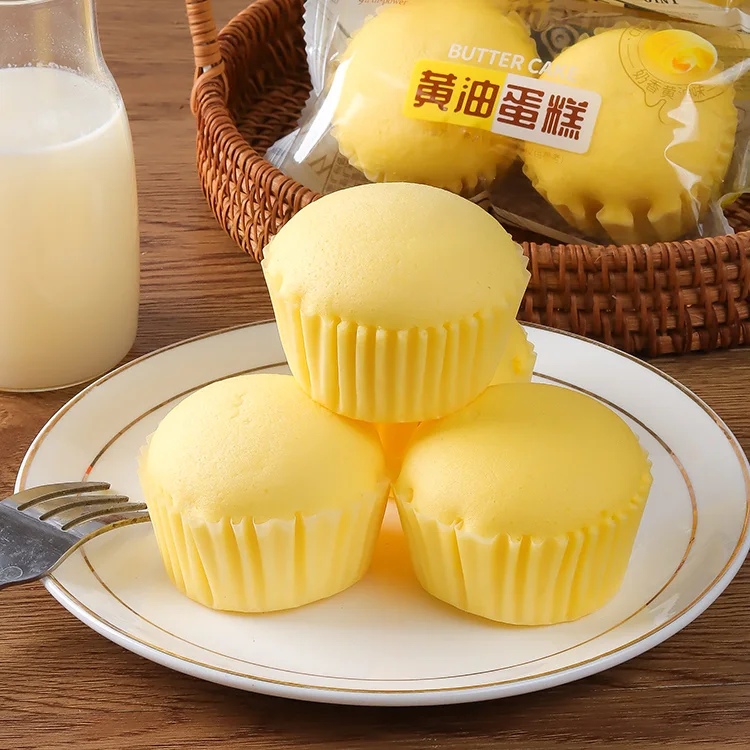 Butter Cake products on a plate